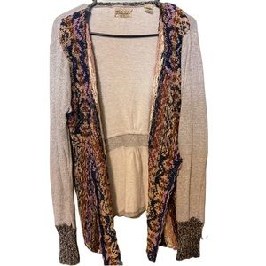 Adorable Knit Detail Jacket